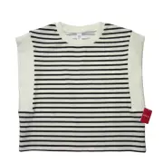 NWT Spanx Airluxe AirEssentials Crew Neck Shoulder Tee in Porcelain Ground XL