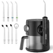 Water Flosser, Rechargeable and Portable for Teeth, Braces, 10 Pressure Level...