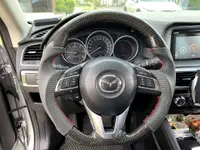 在飛比找松果購物優惠-[細活方向盤] 碳纖維 MAZDA MAZDA2 MAZDA