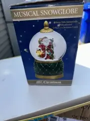 Musical Snow Globe Santa Claus Mr. Christmas