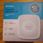 Homedics Plug In Air Purifier NightLight White Plastic UV-C Technology P23WT NIB