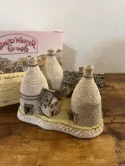 David Winter 1987 THE BOTTLE KILNS Midlands Collection w/Original Box & COA