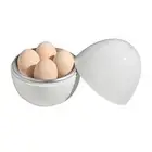Microwave Egg Boiler 5-Minute Cooker for Hard or Soft Boiled Eggs Steams 9011
