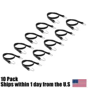 10PK Cargo 31" Rubber Bungee Strap Tie Down Trailer Truck
