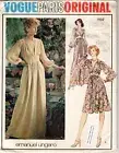 1974 Vintage VOGUE Sewing Pattern B36" DRESS (1962) By EMANUEL UNGARO