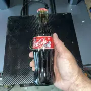 Christmas 2000 COCA-COLA BOTTLE COLLECTIBLE 8OZ.