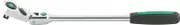 Stahlwille Flexible Joint Fine Tooth Ratchet With Quick Release, 1/2-Inch