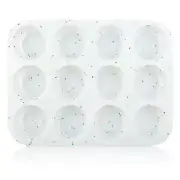 SHEbaking Silicone Muffin Pan Regular 12 Cups Muffin Tin for Muffin and Cupca...