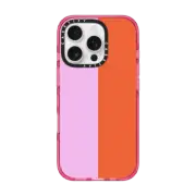 iPhone 16 Pro Impact Case MagSafe Compatible Pink/Red Colorblock