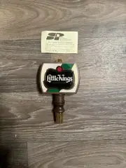 LITTLE KINGS CREAM ALE 5" WOODEN TAP HANDLE BRAND NEW GREAT SHAPE