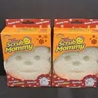 2 X Scrub Daddy Scrub Mommy Special Edition Winter Dual Sided Sponge Reindeer