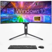 PC All IN One Core I5 12th 34 " Win10 16gb 480gb Curved FHD Gaming Graphics_