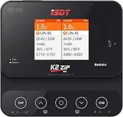ISDT K2 Zip Lipo Battery Balance Charger Discharger 1-8S AC 200W DC 500Wx2 20A for Life, Lilon, LiPo, LiHv/Pb/NiMH Battery