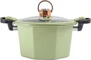 MYCENSE Pressure Stew Pot with Lid Stewing Boiling Pot for Soup Cereals Pasta Noodle