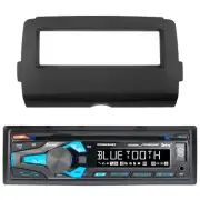Dual XDM290BT Bluetooth AM/FM Stereo USB CD Receiver, Harley Radio Install Kit