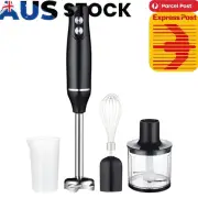 500W Handheld Immersion Blender Useful 4-In-1 Handheld Stick Mixer Set Egg Whisk