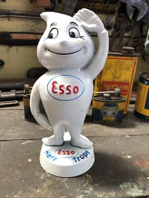Esso Boy Bank Repro White Head