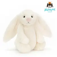 在飛比找momo購物網優惠-【JELLYCAT】31公分 典雅白兔/小白兔(Bashfu