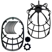 Hat Washer Baseball Cap Cleaner Machine Washing Cage Holder Frame Net Black PP