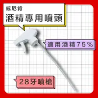 在飛比找蝦皮購物優惠-威尼肯 酒精專用噴頭(28牙噴槍)【為你好商行】👉適用酒精7