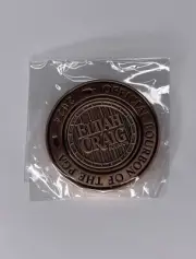 PGA 2024 Magnetic Metal Golf Ball Marker - Elijah Craig Bourbon - New