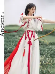 Hanfu Women Chinese Traditional Dress Kimono Ancient Tang Dynasty Set Hanbok