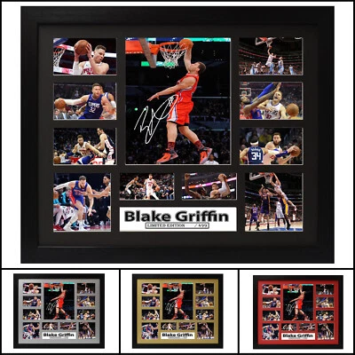 Blake Griffin Signed Framed Memorabilia Limited Edition -V2-