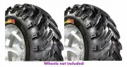 (2) NEW GBC 22X11-10 DIRT DEVIL FRONT / REAR ATV TIRES