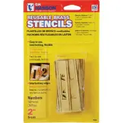 CH Hanson 2 In. Numeral Stencil Set (15 Piece) 10305 CH Hanson 10305