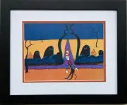 Dr. Seuss "Cat in the Hat Halloween" NEW FRAMED ART