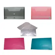 Colby Polywally Document Wallet (Foolscap) - Pink