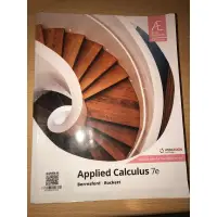 在飛比找蝦皮購物優惠-Applied Calculus 7e 微積分