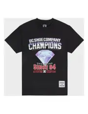 [DC] Home Run Short Sleeves T-Shirt in Black