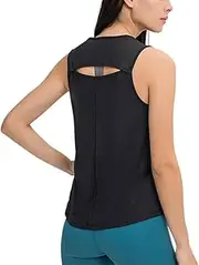 [Shed] AeroSculpt Women's Tank: Sleeveless Fitness Top with Mesh, for Running, Gym, Yoga - Breathable Workout Apparel for Women