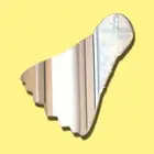 Shuttlecock Shaped Acrylic Mirrors - Various Sizes