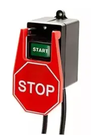 Safety Power Tool Switch - Heavy-duty 15 Amp Power Switch -"Stop Paddle" to