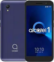 Alcatel 1 (2021) 4G LTE Unlocked 5 inch 5MP Flash 5033E Quad Core Factory Unlocked Worldwide (NOT VERIZON Boost Cricket) Desbloeado Android 11 (Blue), 16GB