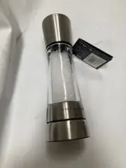 NEW COLE & MASON Derwent Salt Grinder Stainless Mill Includes Gourmet Precision