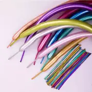100pcs/pack,1.8g Metallic 260 Long Balloons Colored Twisting Animal Balloons Mod