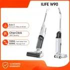 Cordless Wet Dry Cleaning Washing Mop Robot, 5500Pa Suction,1 Min Self Cleaning