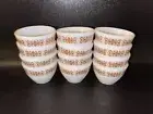 Pyrex Corning Tableware COPPER FILIGREE Egg Cup Model 714 - 12 Piece Set All New