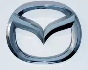 MAZDA 3 SEDAN EMBLEM 10-13 REAR TRUNK GENUINE OEM CHROME BADGE back logo symbol