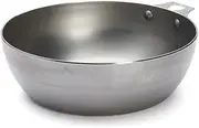 De Buyer Mineral B High-Sided Frying Pan with Detachable Element, 24 cm, Steel, Silver, 39.6 x 32.79 x 8.99 cm