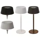 Wireless LED Table Lamp Dimmable Sleeping Light USB Rechargeable for Home Office