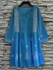 Ayurvastram - BIBA Hand Embroidered Cotton Tunic (Plus Sizes)