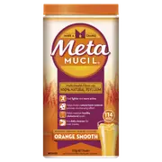 Metamucil Daily Fibre Supplement Smooth Orange Made in USA (1 pack 114 dose 673g)