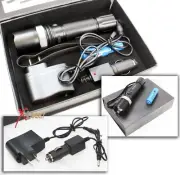 3W CREE Flashlight LED 500 Lumen Dimmeable SOS Light Flashing Rechargeable