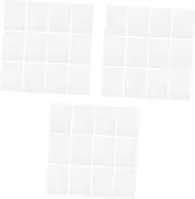 SHINEOFI 3sets Double Sided Blank PVC Cards White PVC for Id Badge Printers Mini Blank Cards for DIY Printing 20pcs*3
