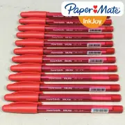 12 x PaperMate InkJoy 100 Capped Ballpoint Pens Medium M 1.0mm Red