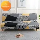 Sofa Bed Cover Without Armrest Folding Sofa Elastic Sofa Covers for Living Room